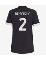Juventus Mattia De Sciglio #2 Kolmaspaita Naisten 2023-24 Lyhythihainen
